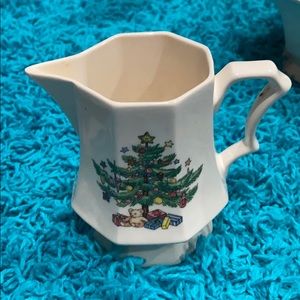 Nikko HAPPY HOLIDAY CHRISTMAS TREE COFFEE CREAMER